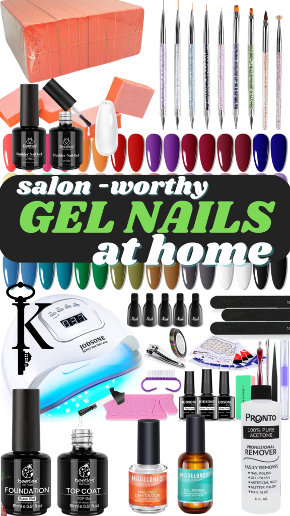 salon-worthy gel nails at home